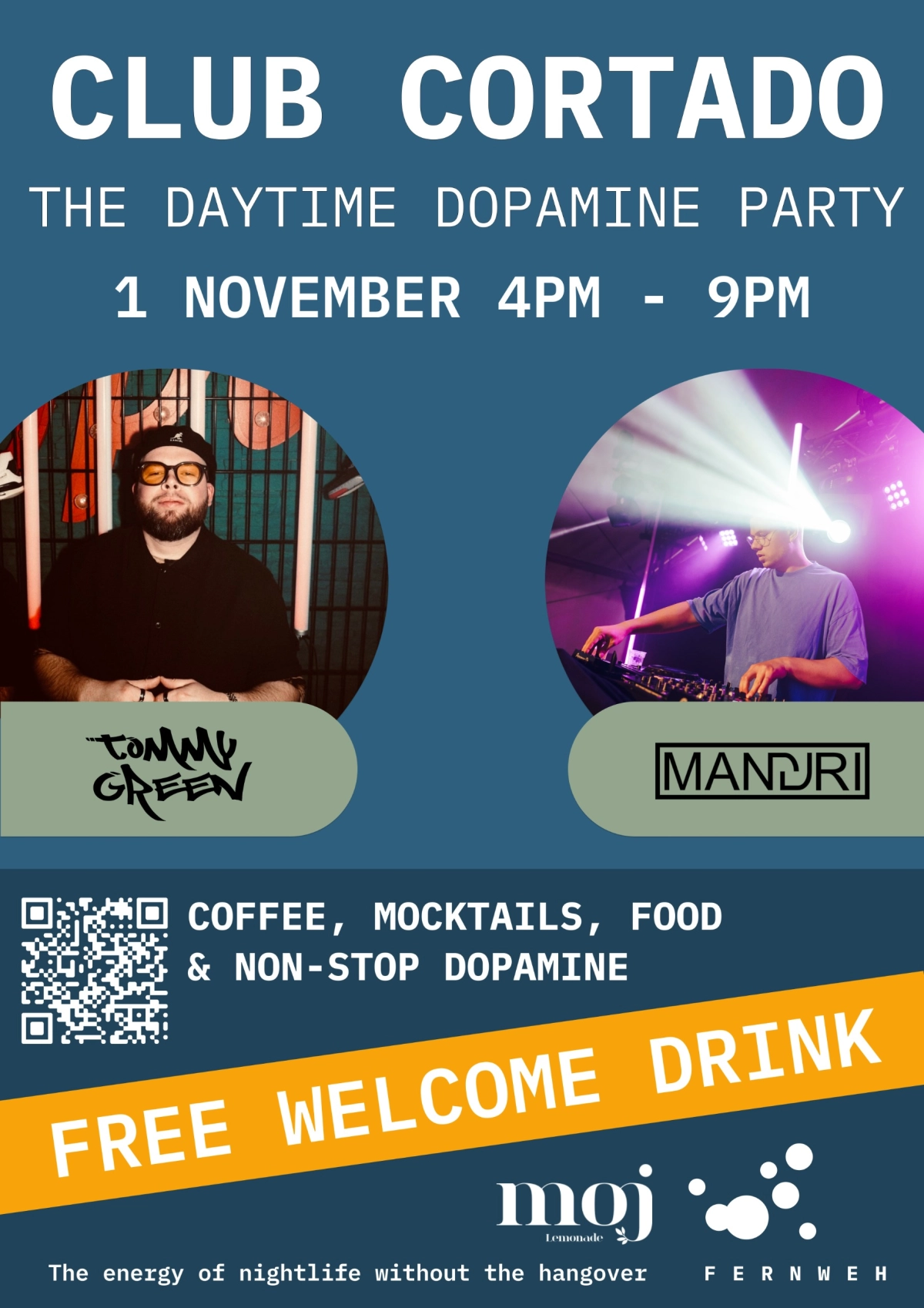 Club Cortado: daytime coffee party